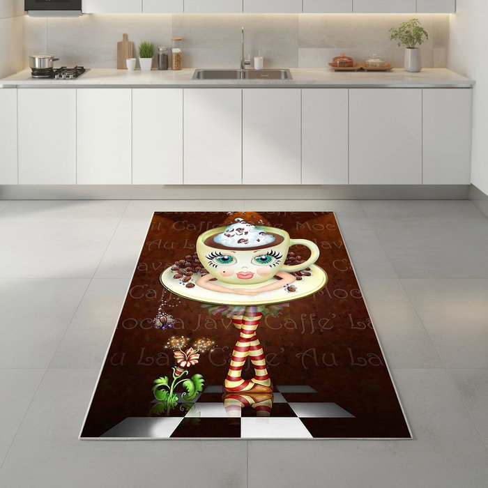 Conceptum Alfombra Hmnt585 Multicolor 80 x 50 cm